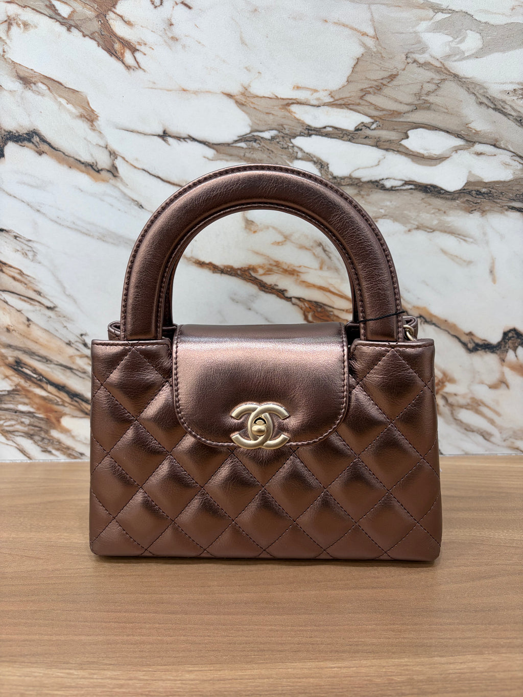 N/A Chanel Small Kelly- Bronze