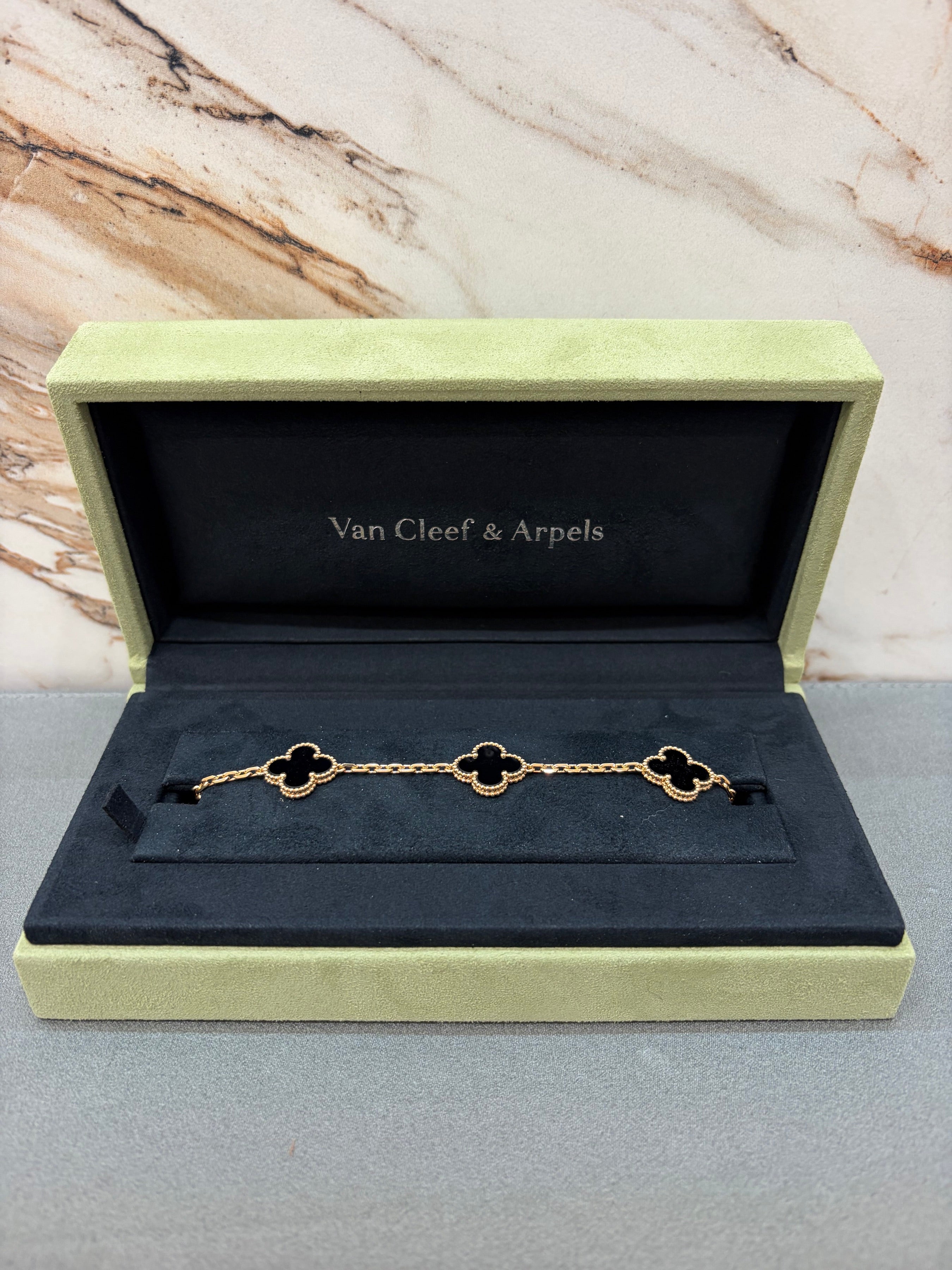 N/A VAN CLEEF ALHAMBRA MOTIF BLACK