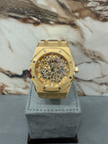 Audemars Piguet "jumbo" Extra-thin Openworked Royal Oak