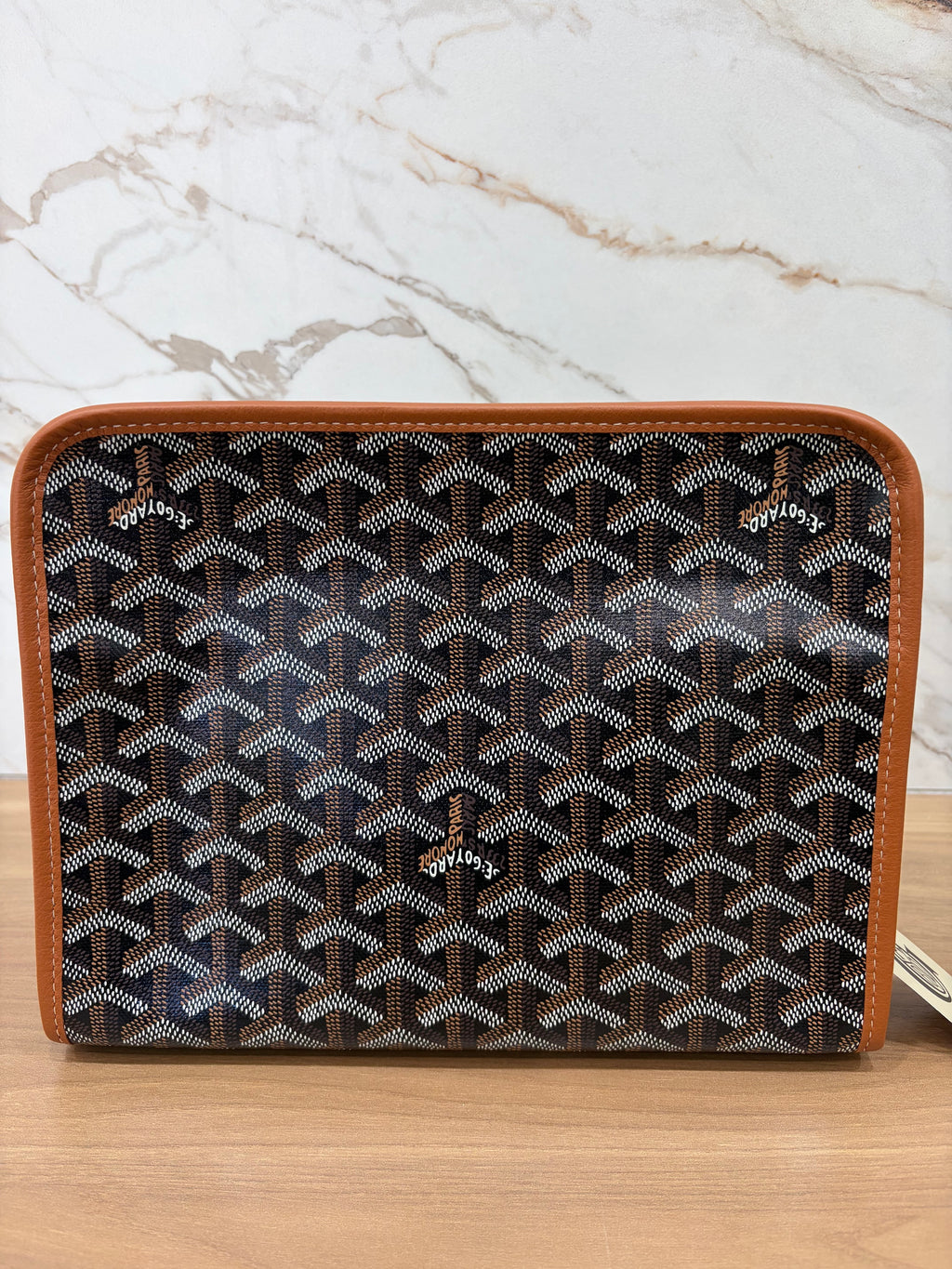 Goyard Black & Tan Jouvence PM Toiletry Bag