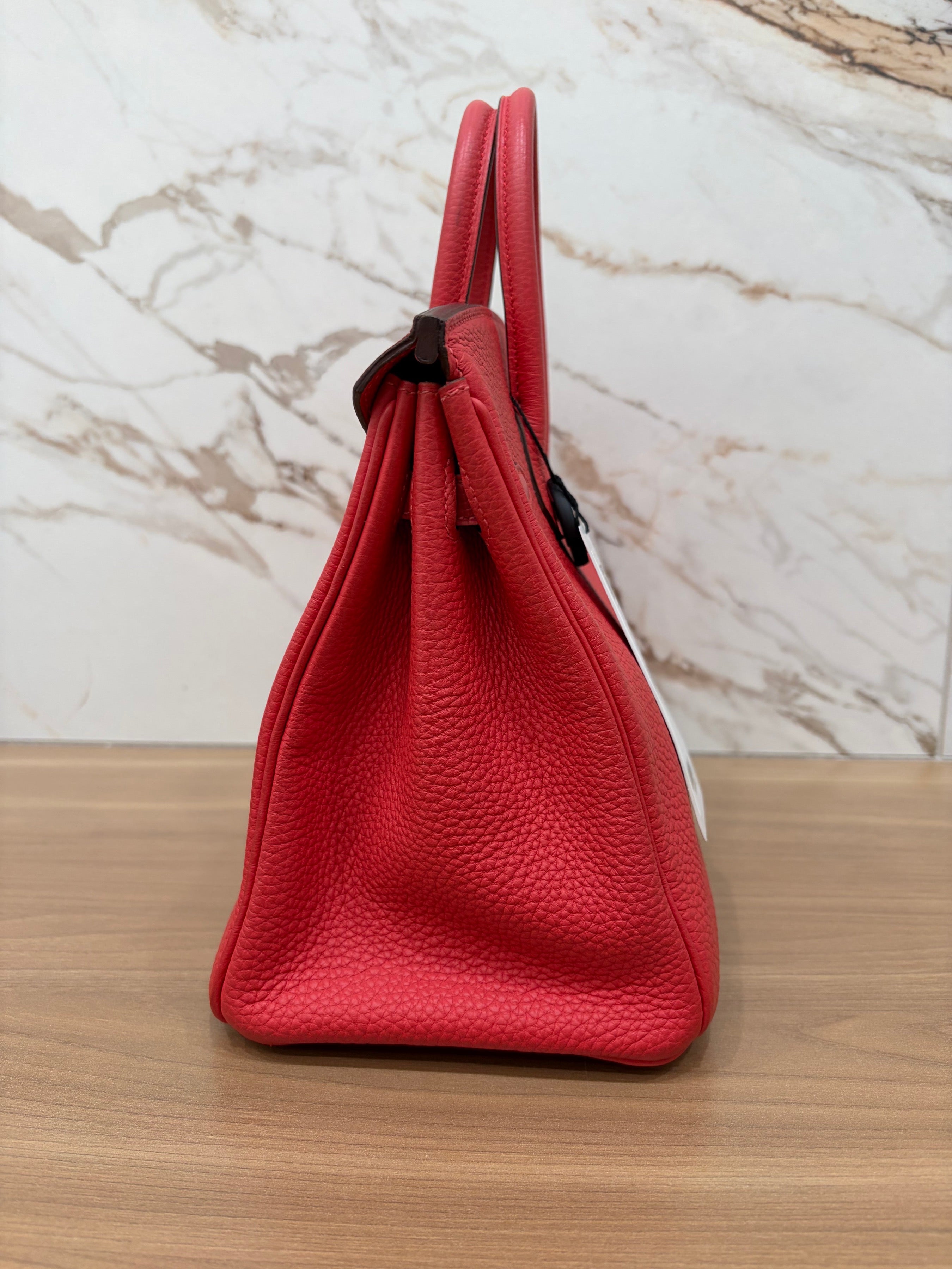 N/A Hermes Birkin 25 Rouge Pivoine