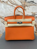 N/A Hermes 2026 Birkin 25 Togo Orange PHW