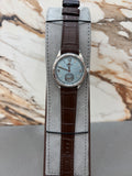 Rolex 1908 Ice Blue Dial Leather Strap  2024