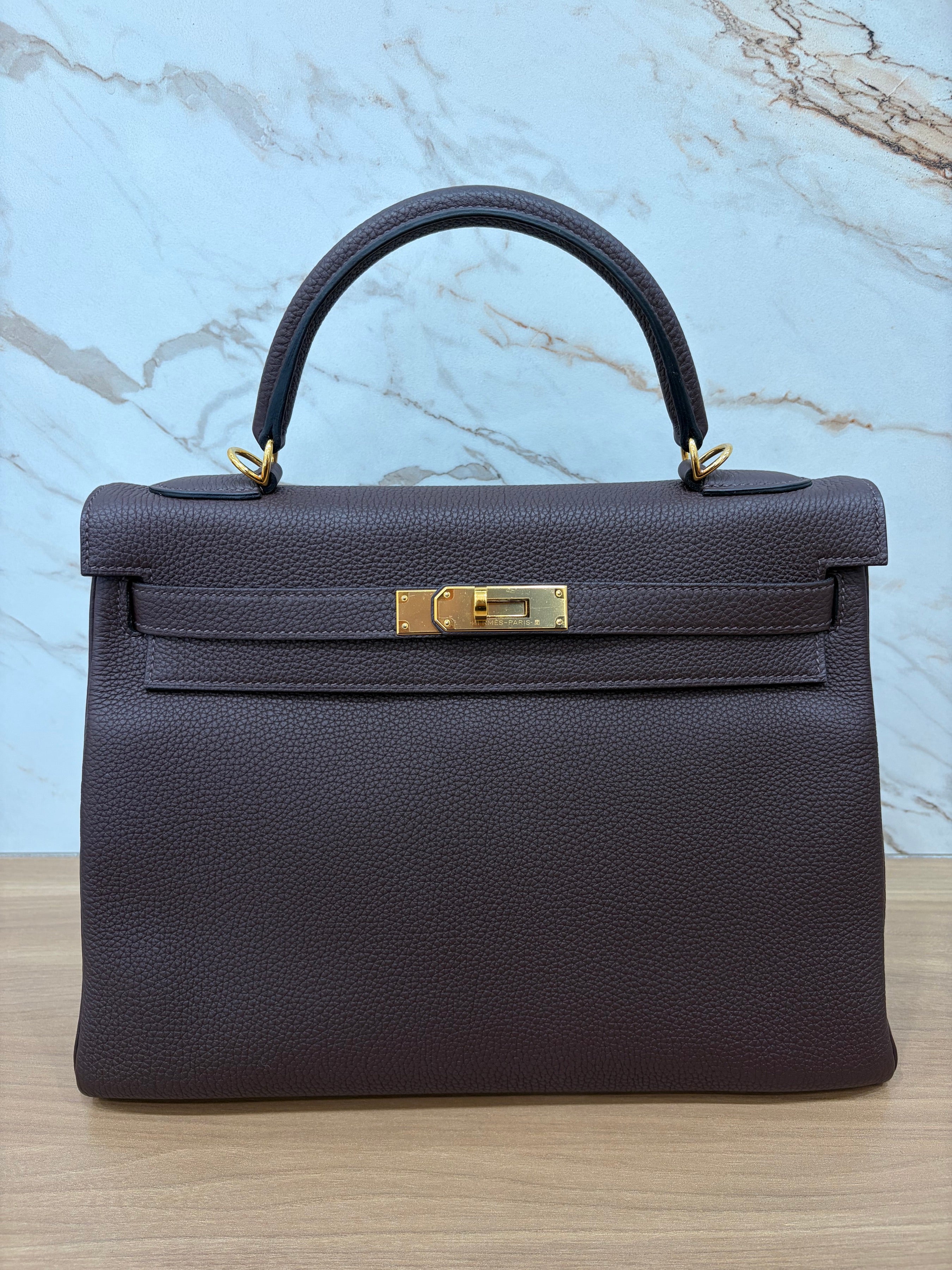 N/A Hermes Kelly 32 Togo Ebene