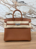 N/A Hermès Birkin 25 Gold Togo Palladium Hardware