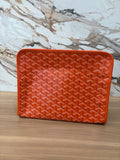 Goyard Orange Jouvence GM Toiletry Bag × 1