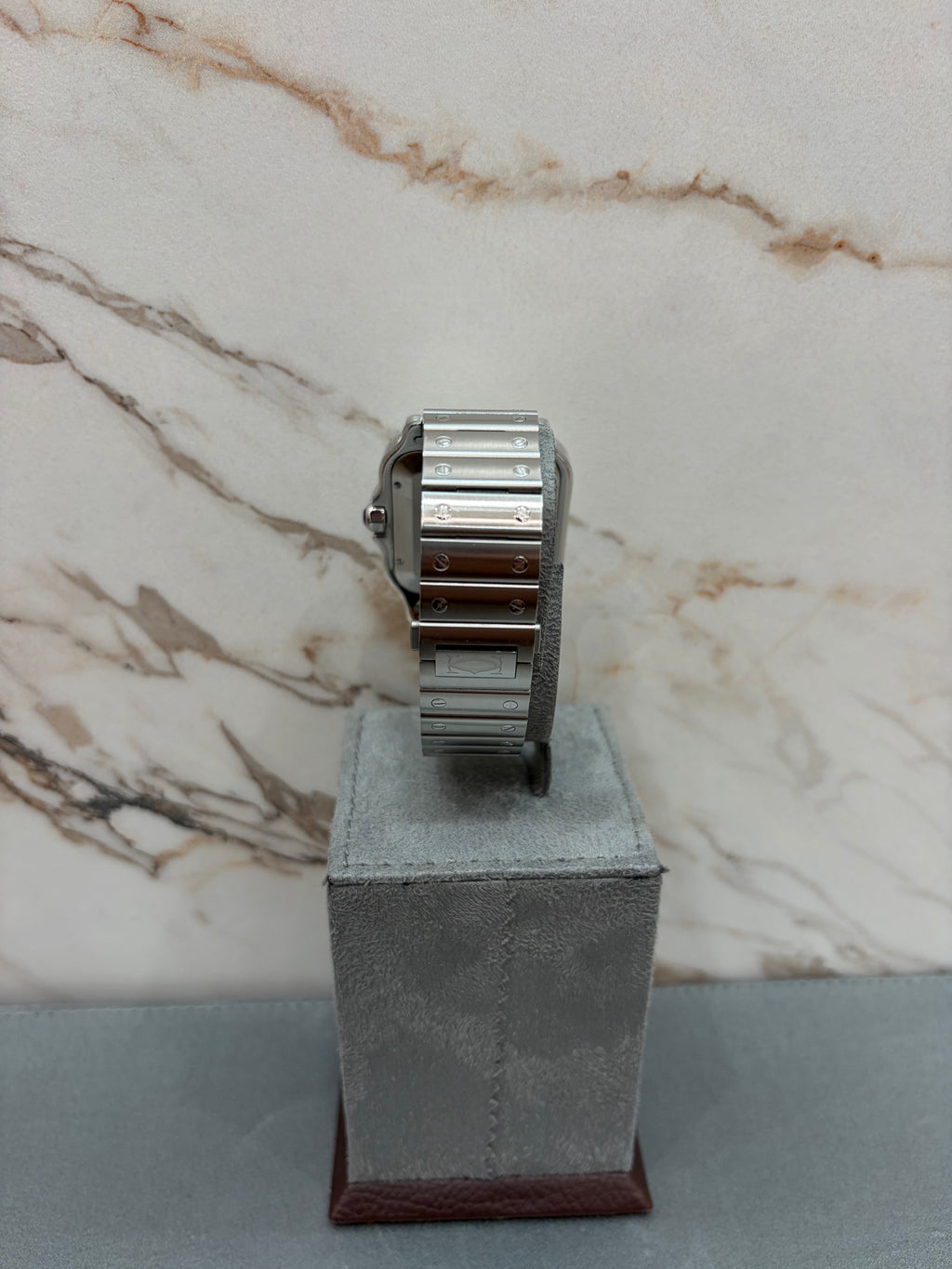 N/A Cartier Santos De Cartier Large White