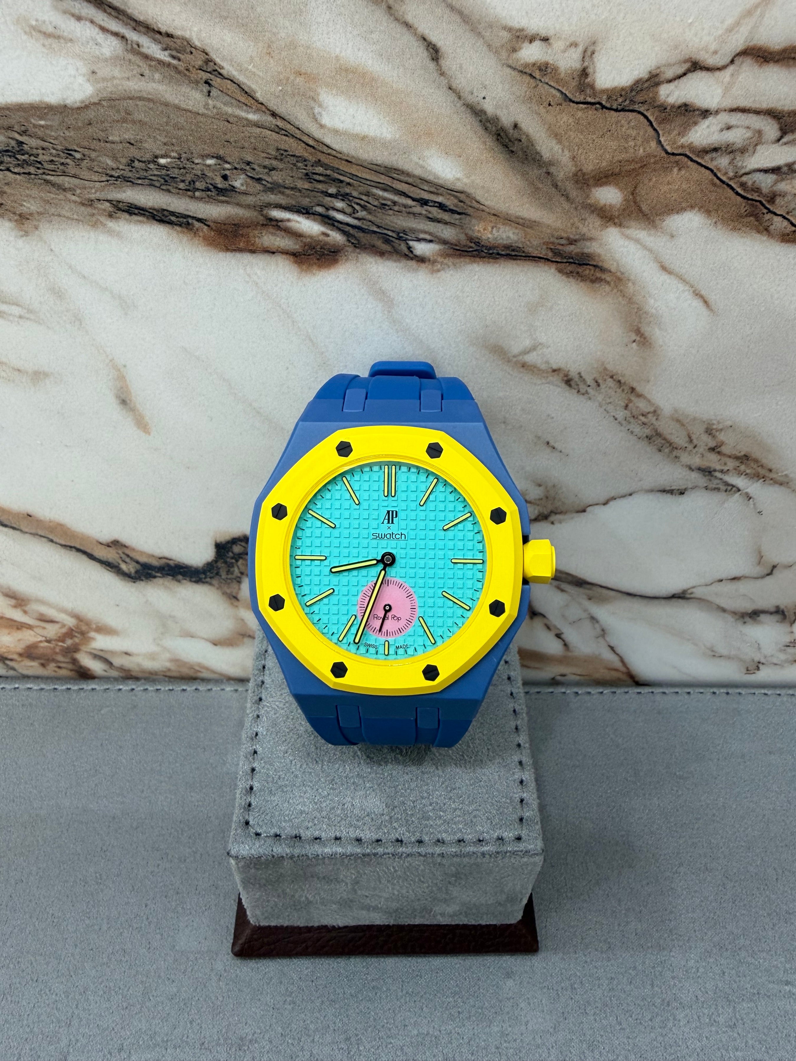 N/A AP Swatch Blue&Yellow