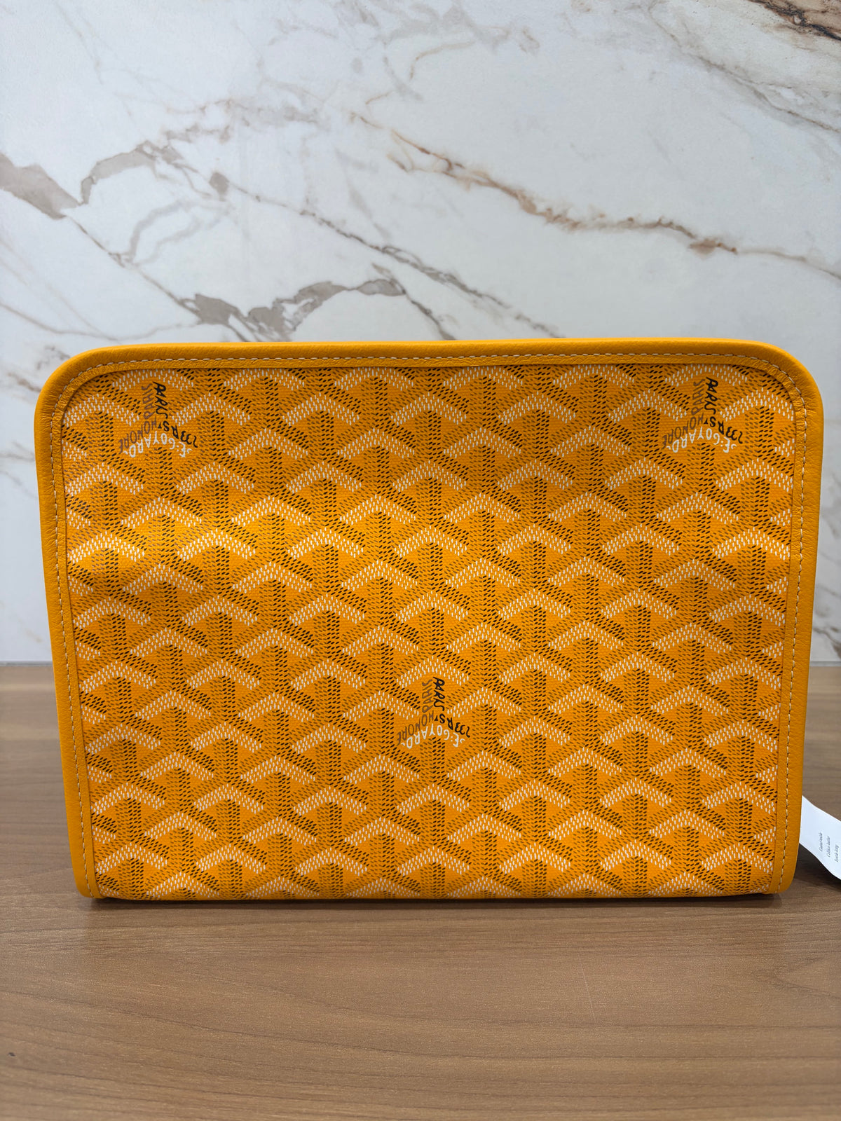 Goyard Yellow Jouvence PM Toiletry Bag