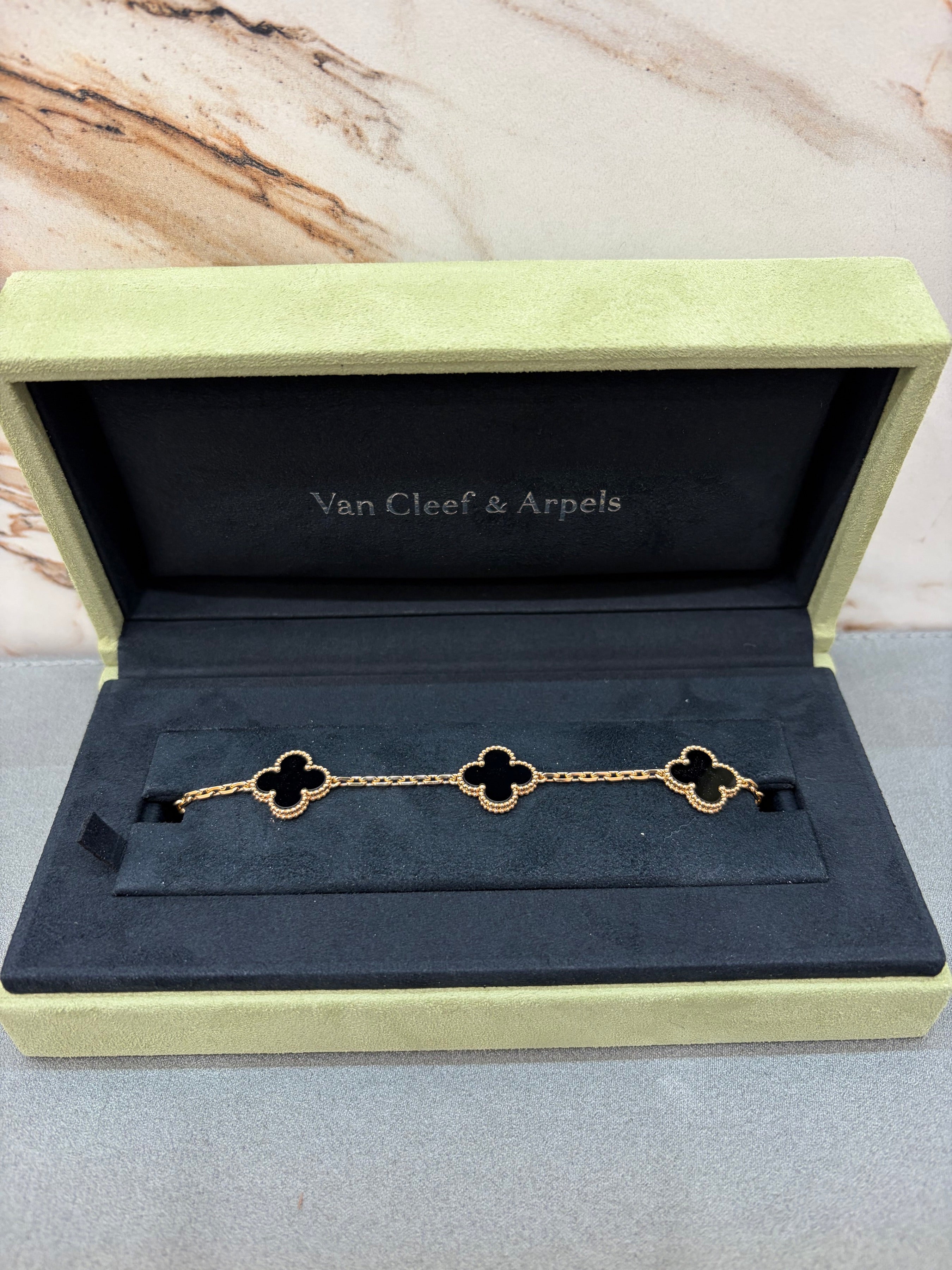 N/A VAN CLEEF ALHAMBRA MOTIF BLACK