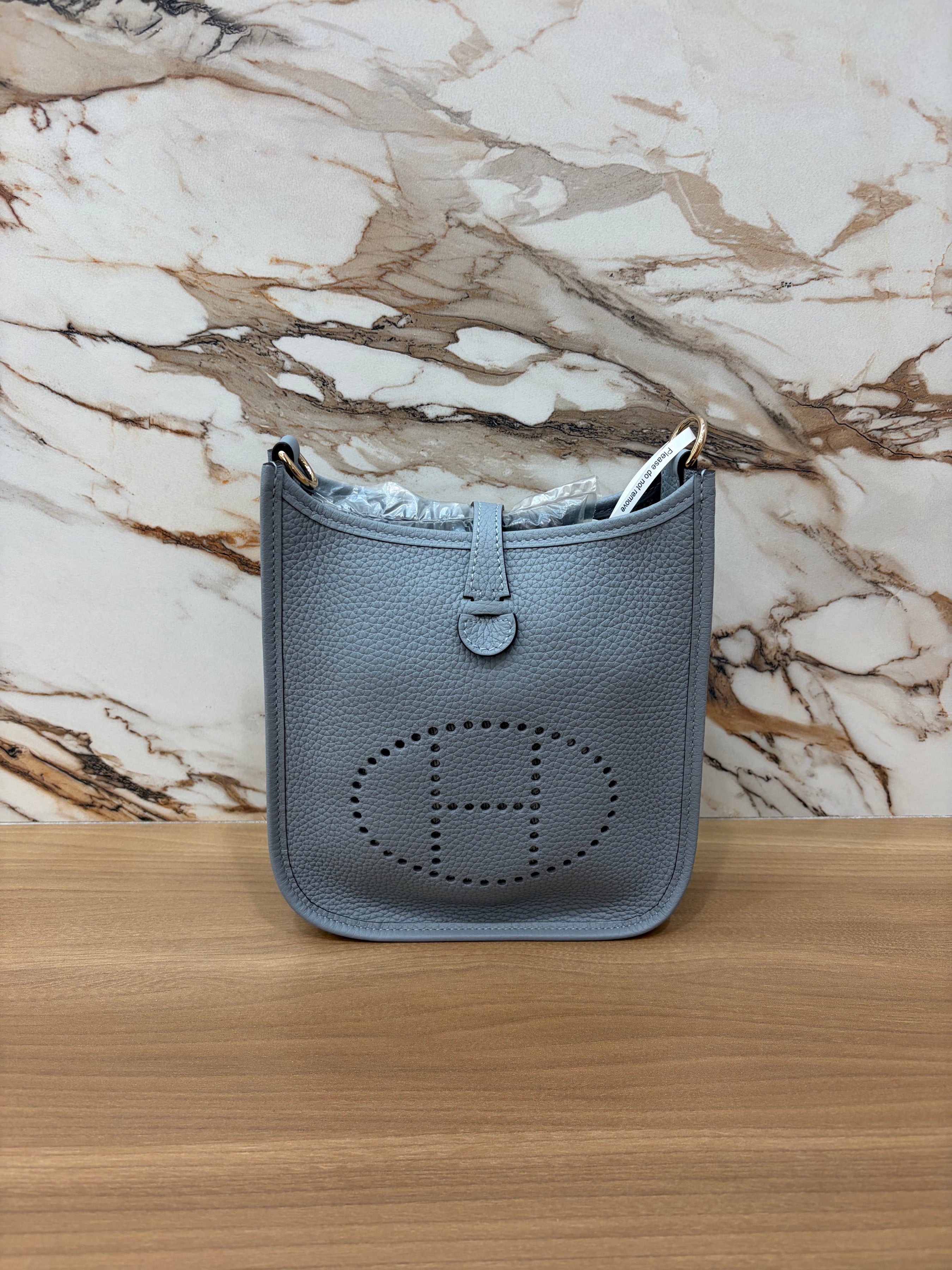 N/A HERMES EVELYN GRIS PANTIN (LIGHT GRAY)