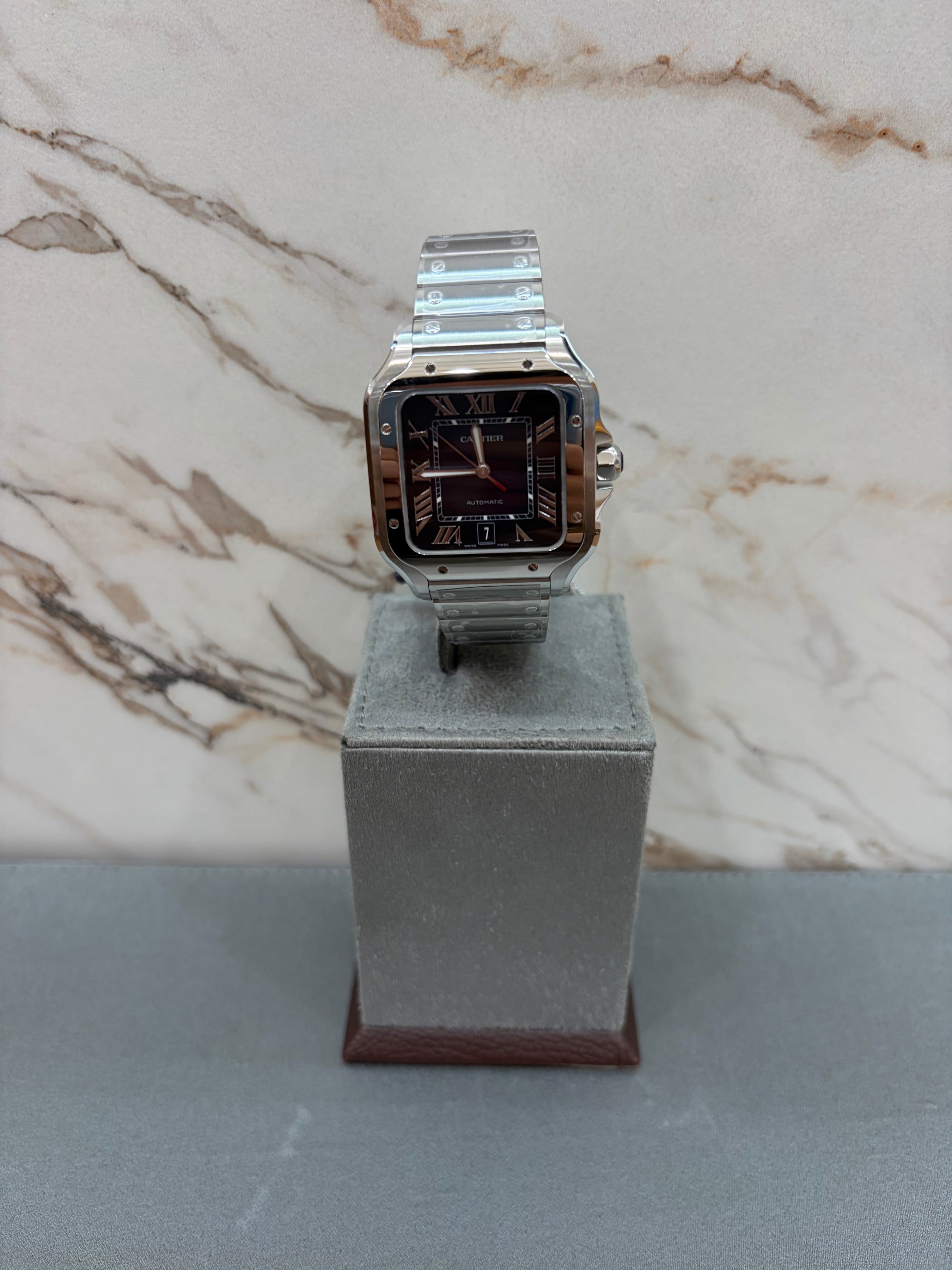 N/A Cartier Santos Large Blue