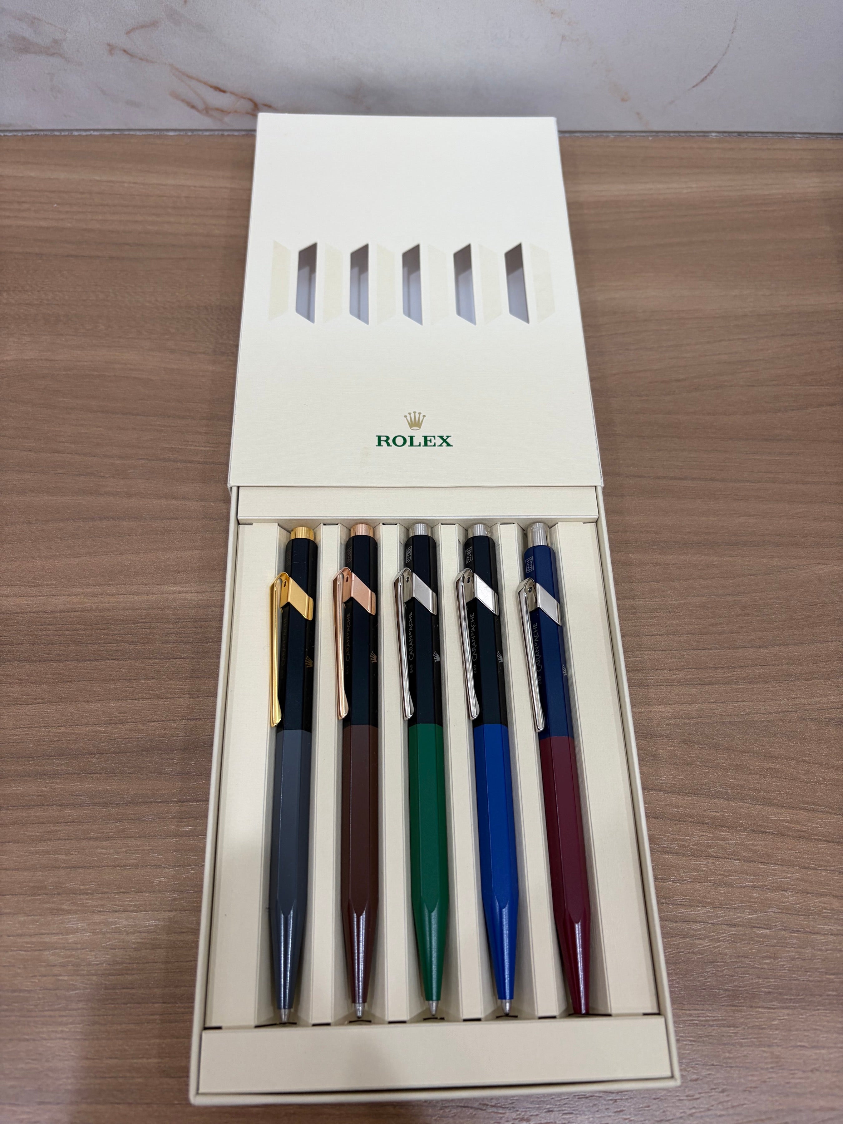N/A Rolex 5 Pen Set