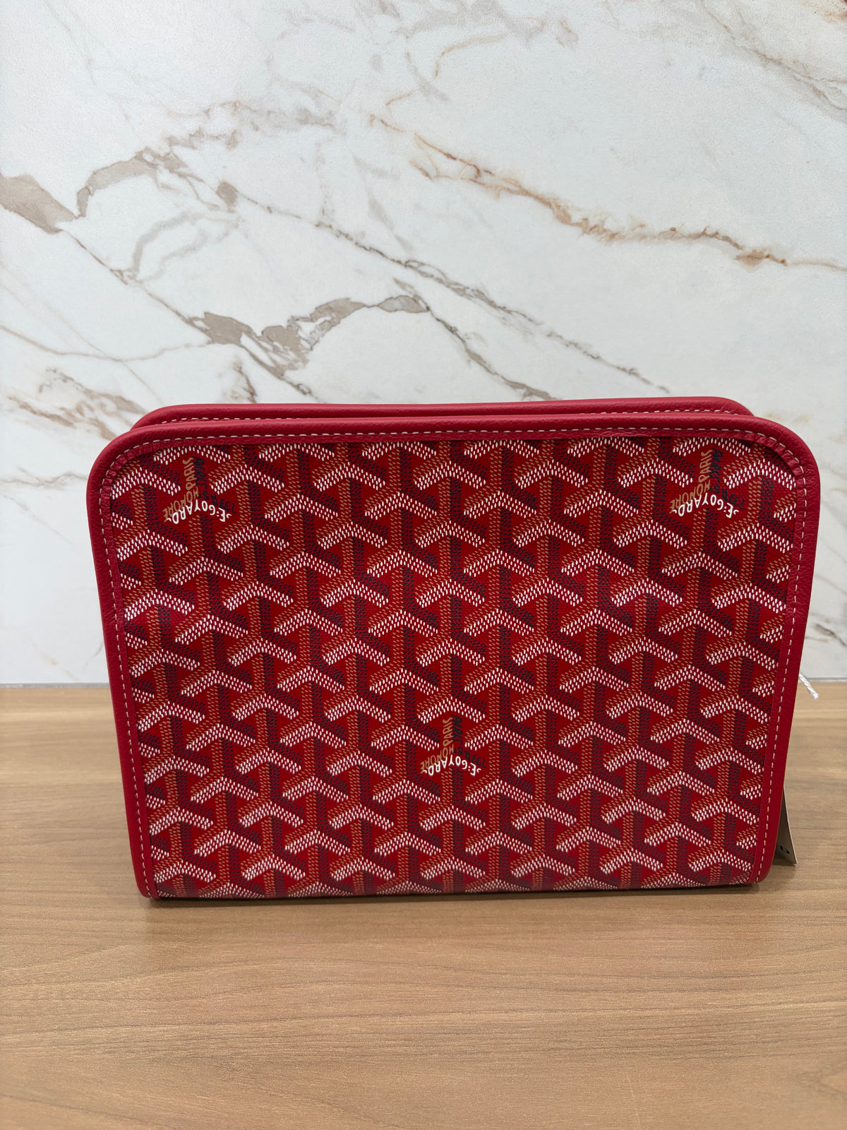 Goyard Red Jouvence PM Toiletry Bag