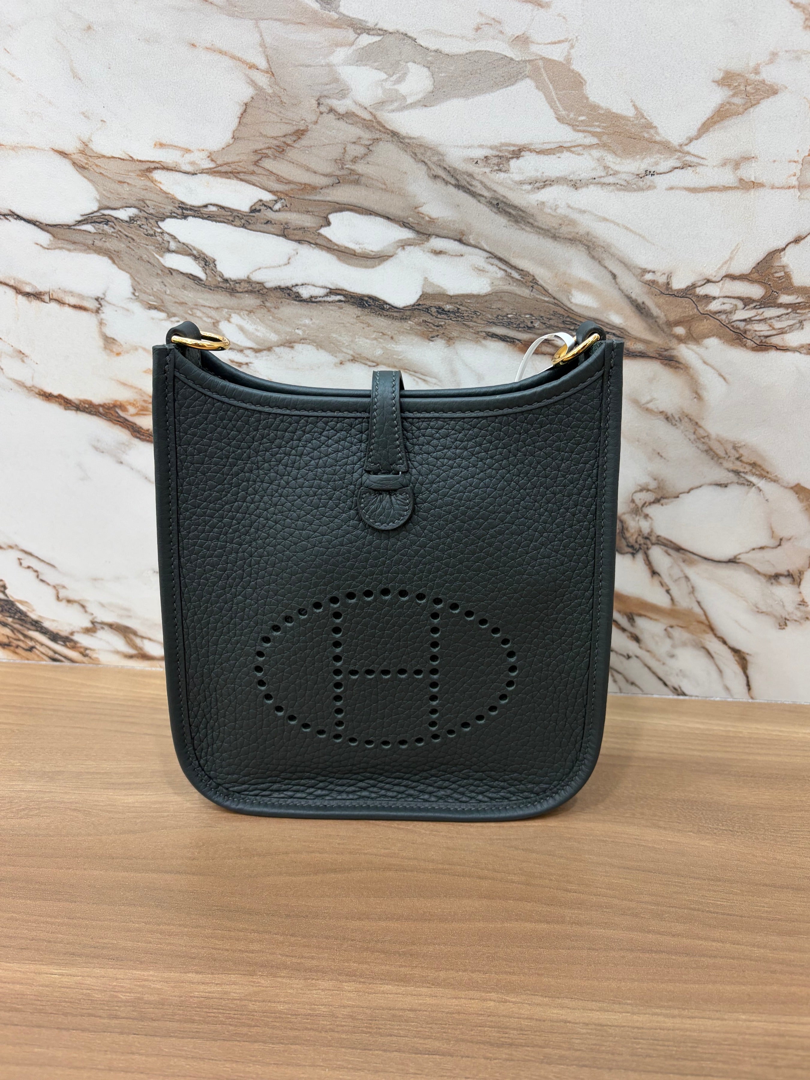 N/A HERMES EVELYN VERT MANGROVE