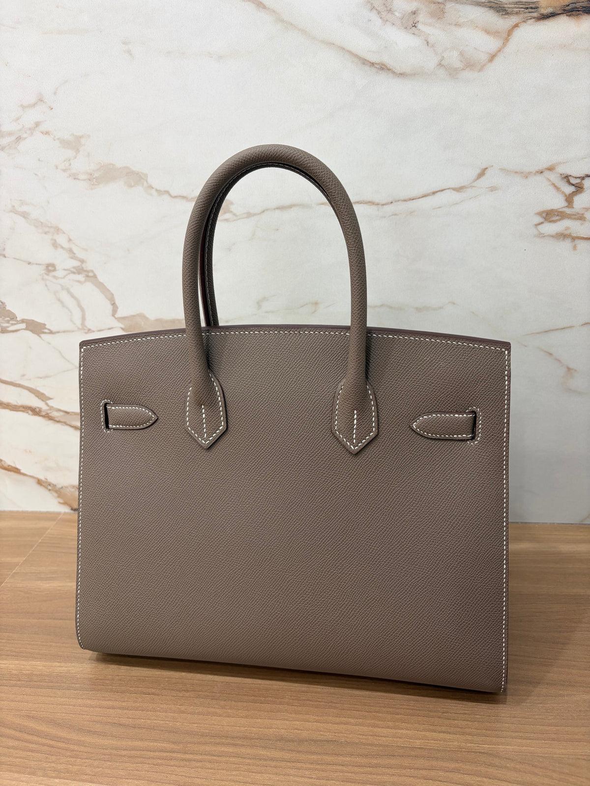 N/A Hermès Birkin 30 Etoupe Epsom Gold Hardware