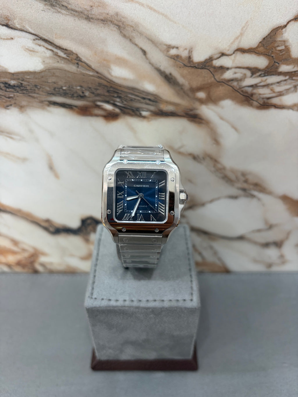 Cartier Santos De Steel