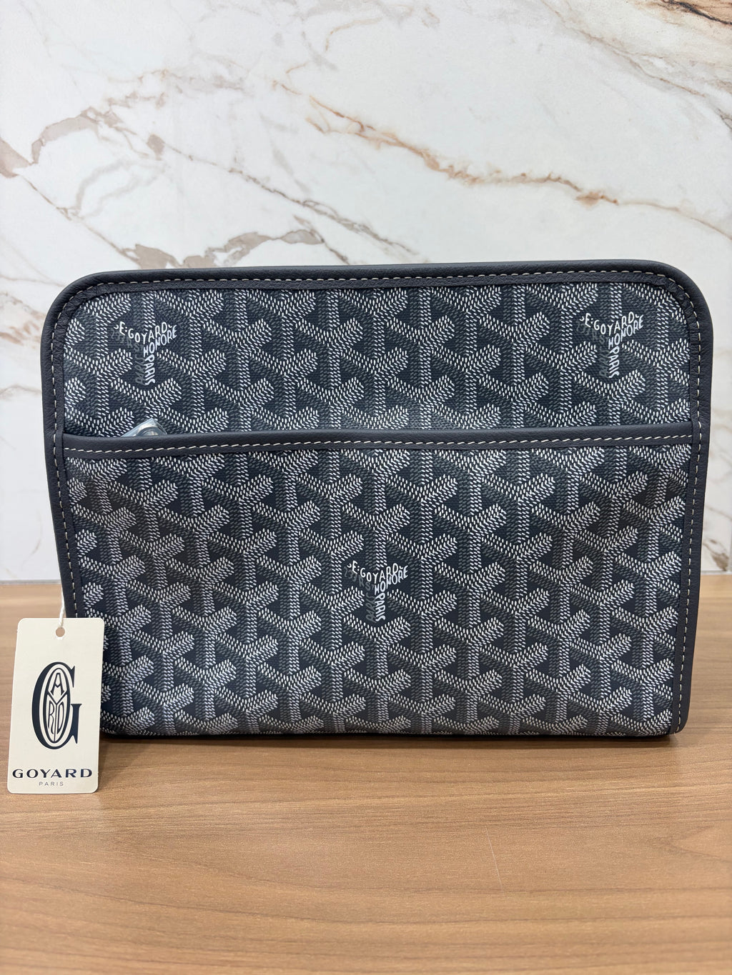 Goyard Grey Jouvence PM Toiletry Bag