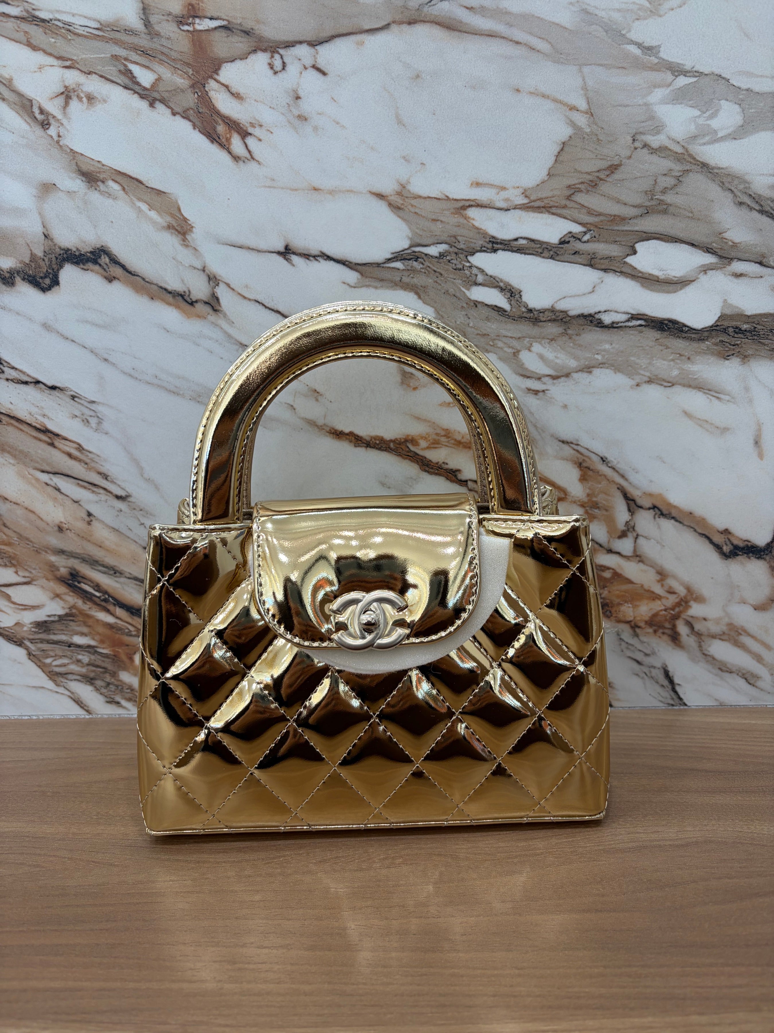 N/A Chanel Small Kelly- Gold