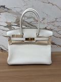 HERMES BIRKIN 30 MUSHROOM GOLD HARDWARE 2023