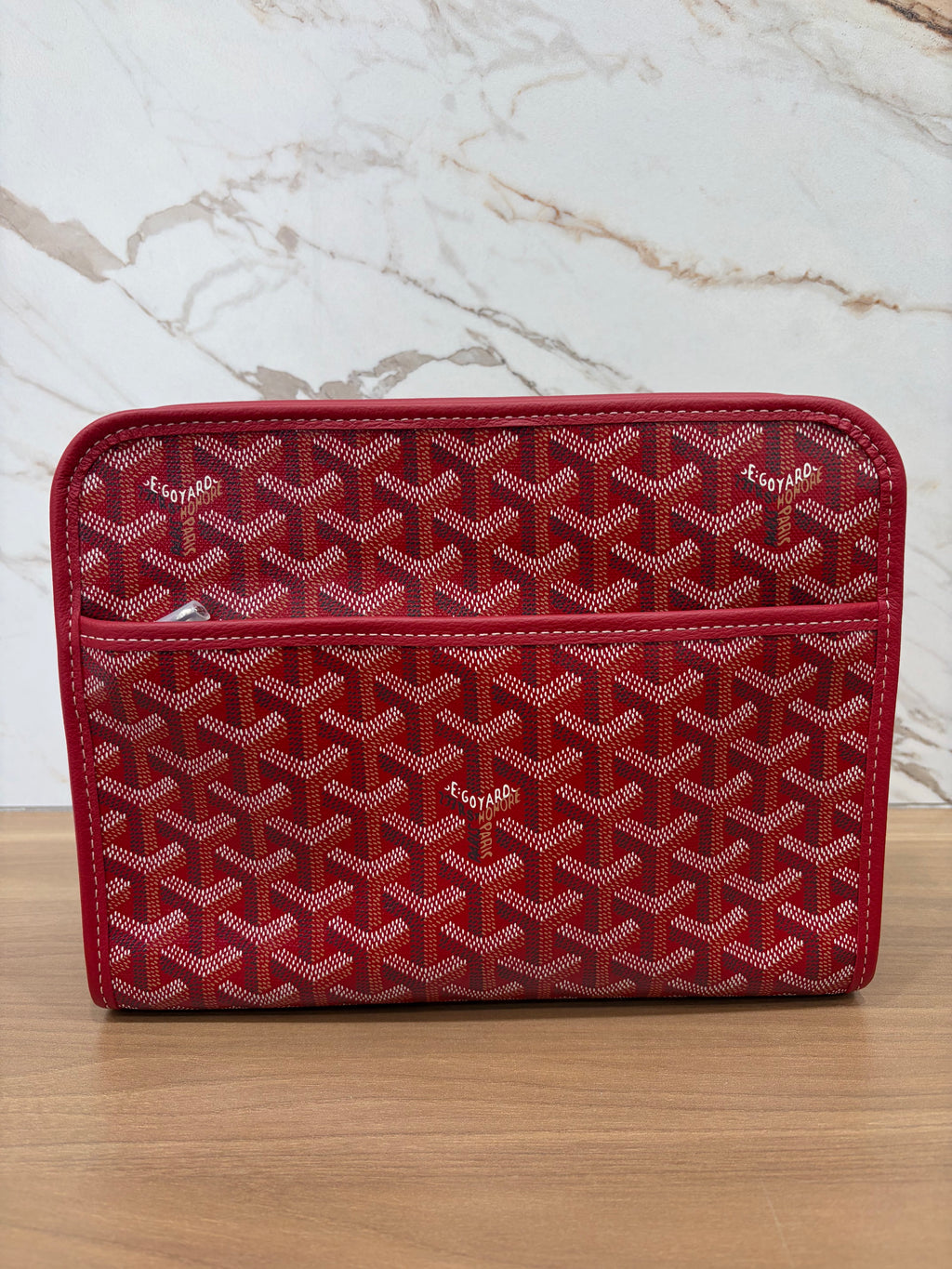 Goyard Red Jouvence PM Toiletry Bag