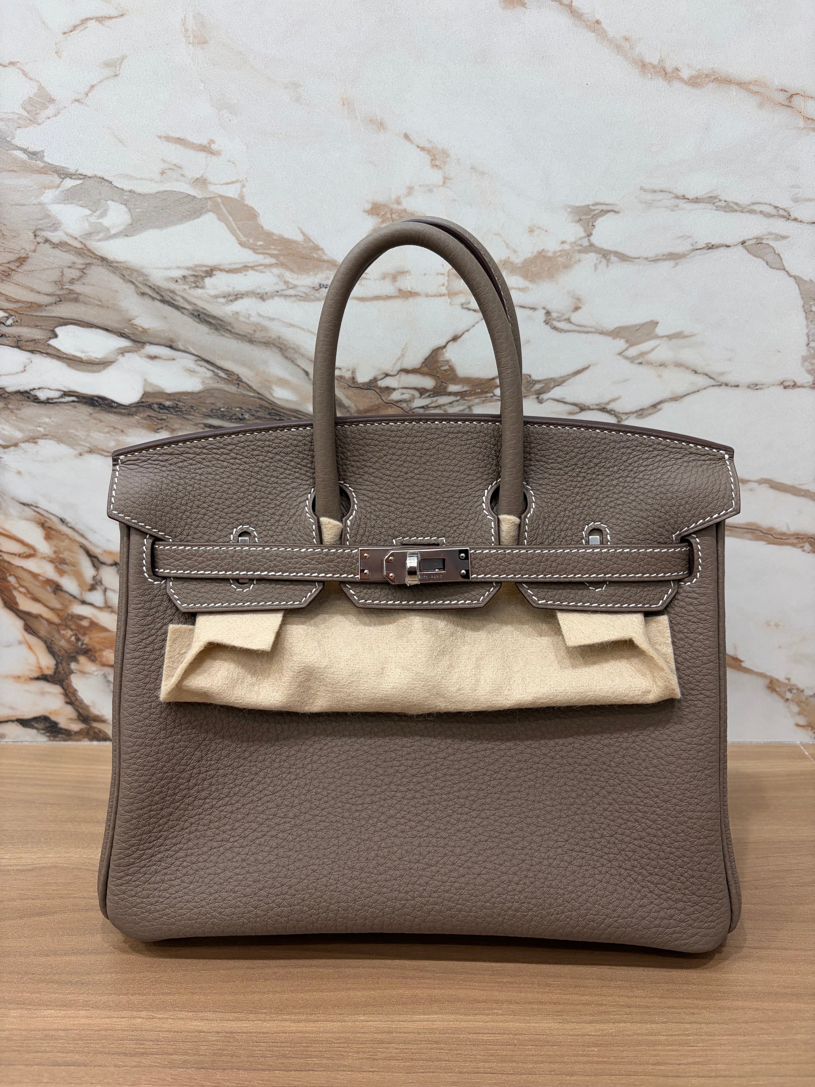N/A Birkin 25 Togo Etoupe