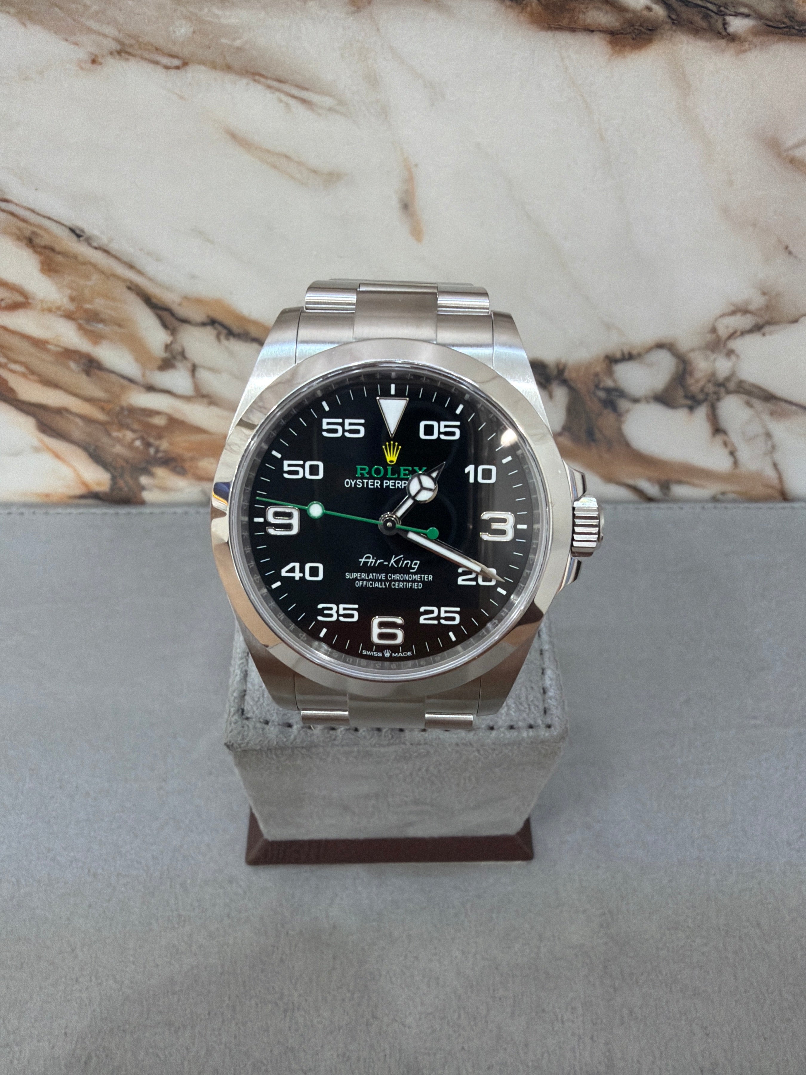 Rolex Air King Automatic Black Dial