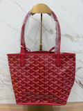 N/A Goyard Red Anjou