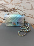 N/A Chanel Flapbag Blue