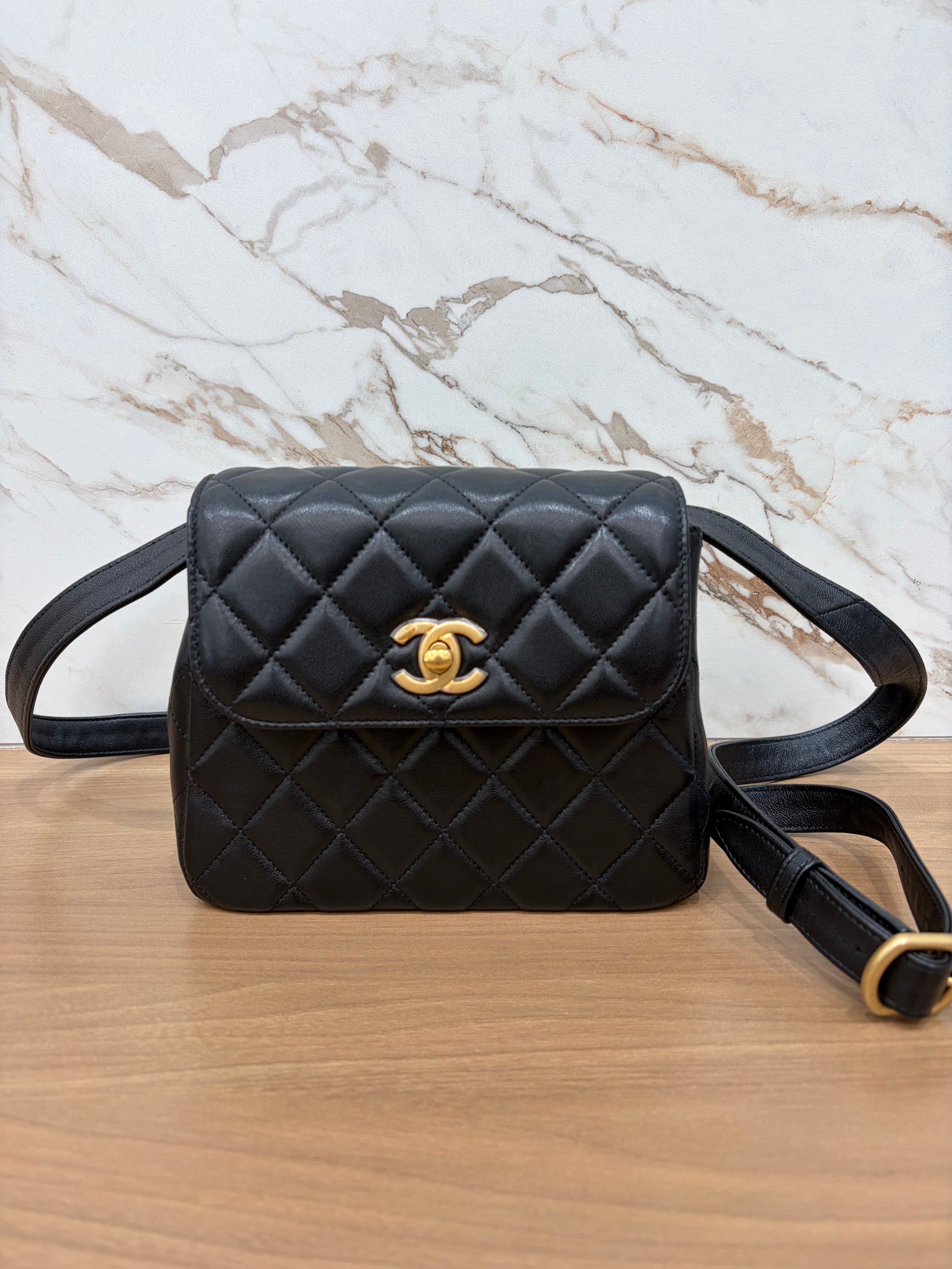 N/A Chanel Clutch with Strap