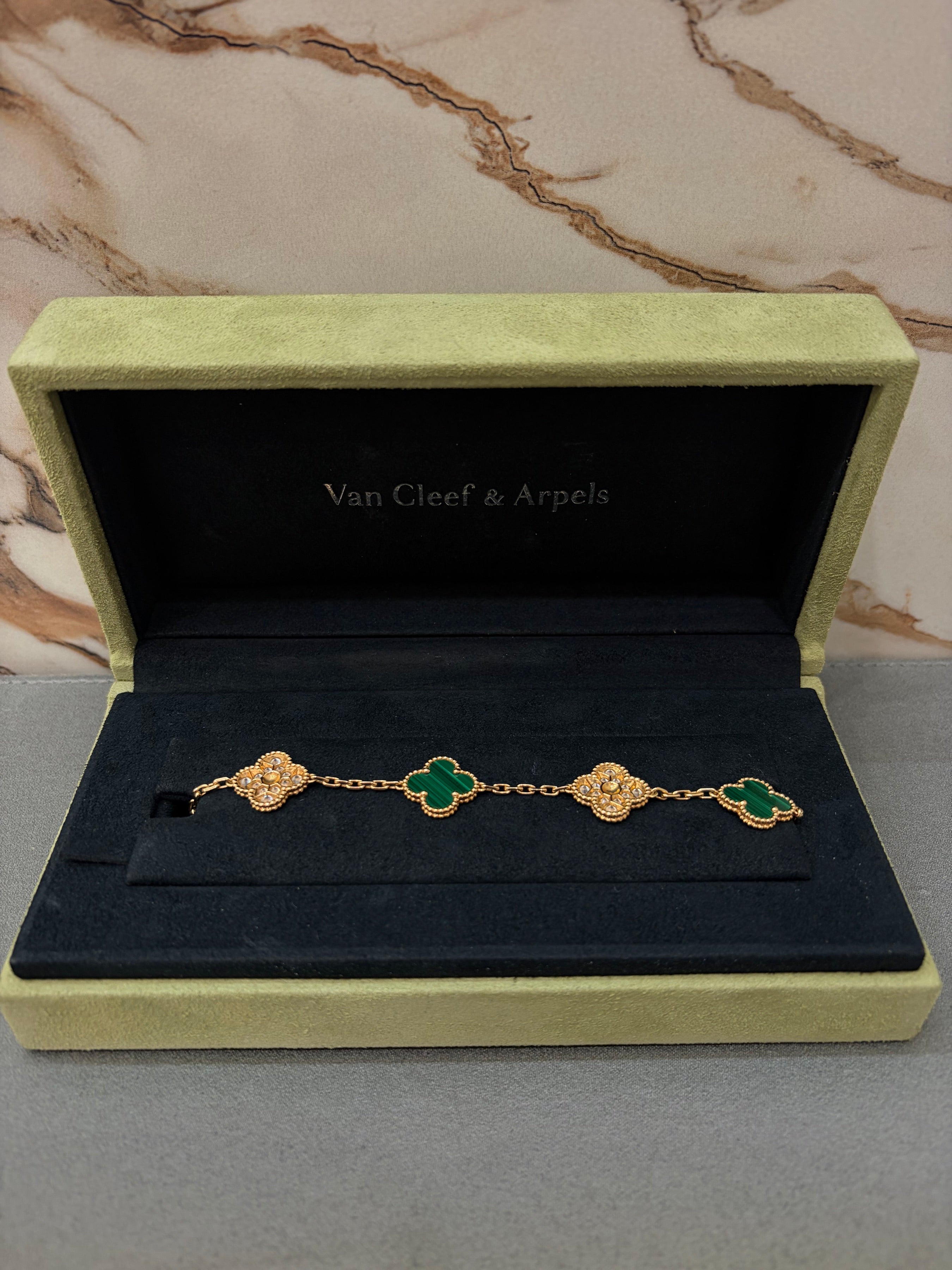 N/A Van Cleef- Vintage Alhambra bracelet, 5 motifs